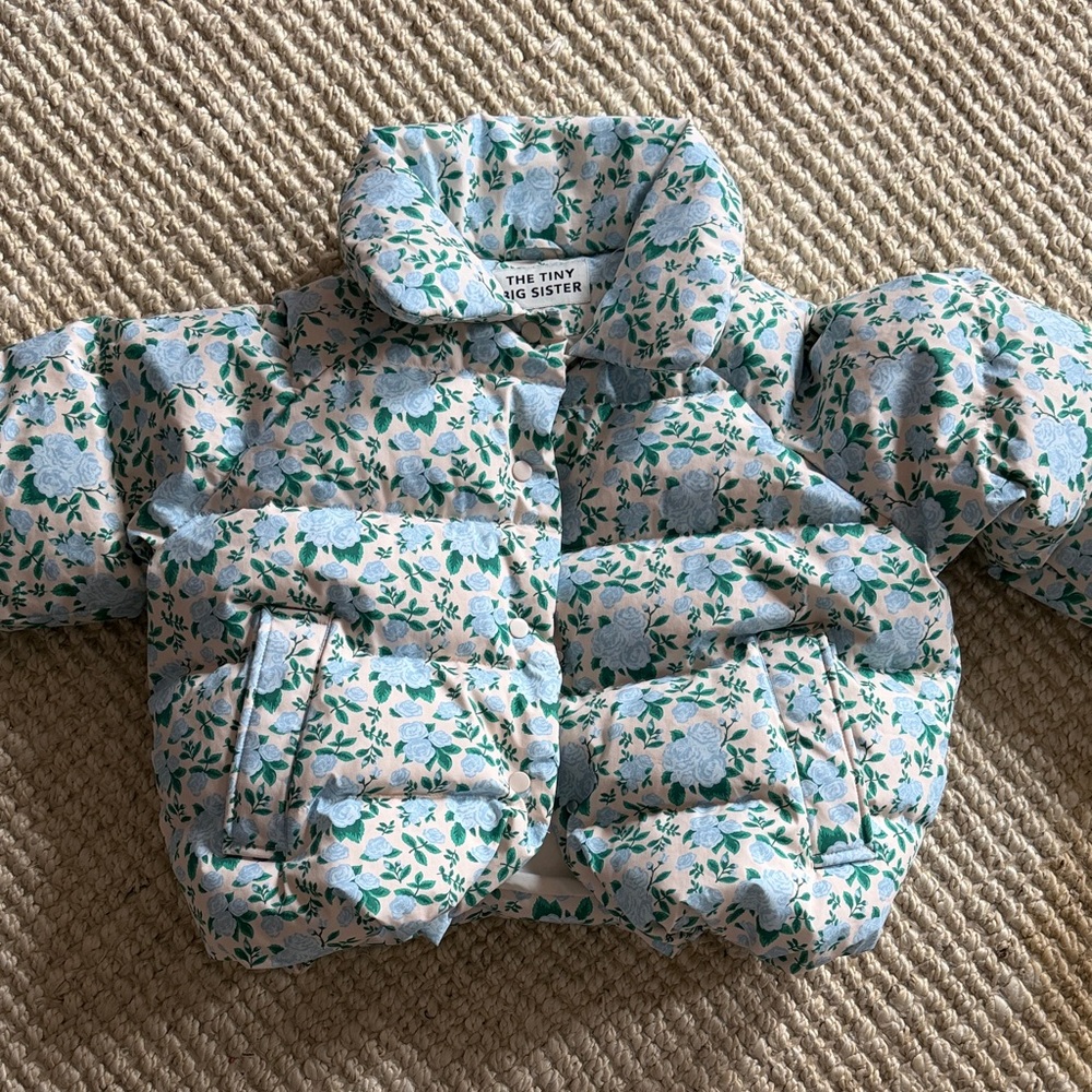 Floral Puffer Jacket